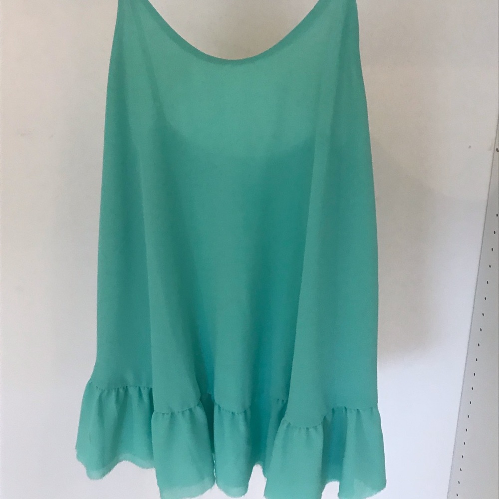 Cotton Candy Blue Shift Dress
